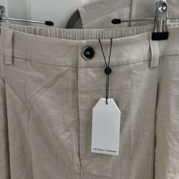 Universal standard linen vest and culottes - Picture 6 of 7